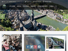 Tablet Screenshot of dinant-tourisme.be